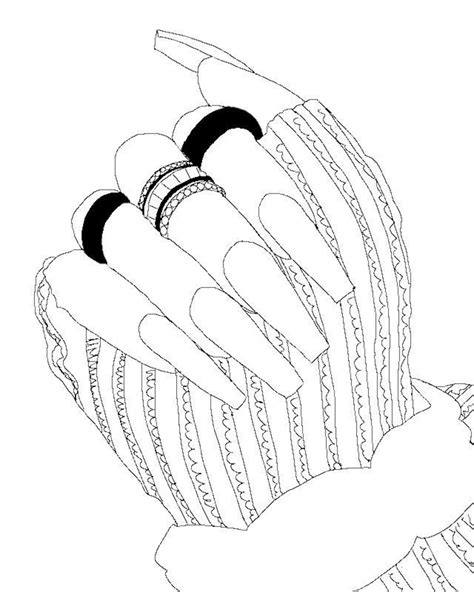 nail art coloring pages nail polish painting etsy