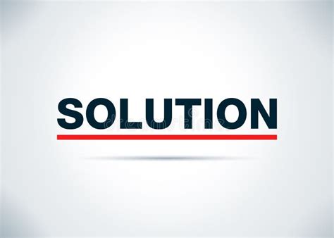 solution abstract flat background design illustration stock