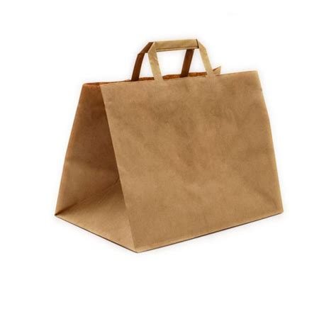 Wide Gusset Sos Kraft Paper Bag Enviropack