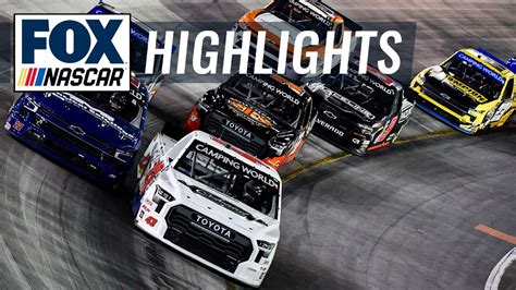 NASCAR Camping World Truck Series at Bristol | NASCAR ON FOX HIGHLIGHTS ...