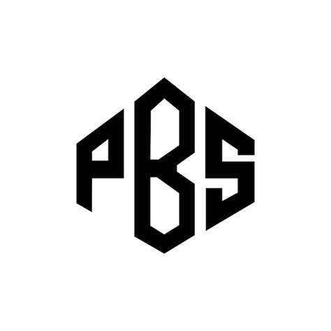 Premium Vector | Pbs letter logo design with polygon shape pbs polygon ...