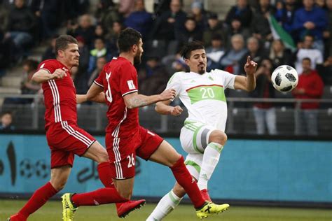 Amical Un match amical entre l Algérie et l Iran le 12 juin à Doha