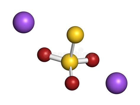 Estructura Química Del Tiosulfato De Sodio Fórmula Esquelética