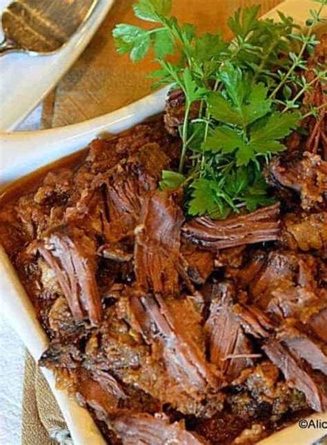 Bourbon Brown Sugar Chuck Roast Recipe