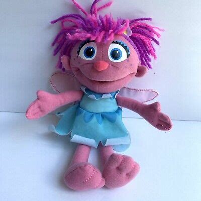 Sesame Street Hasbro Abby Cadabby Plush Stuffed Toy Girl Doll