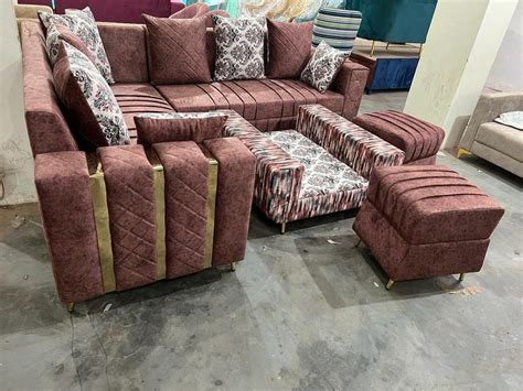 4 Seater Leather Designer Corner Sofa Set At Rs 26000 Set In New Delhi