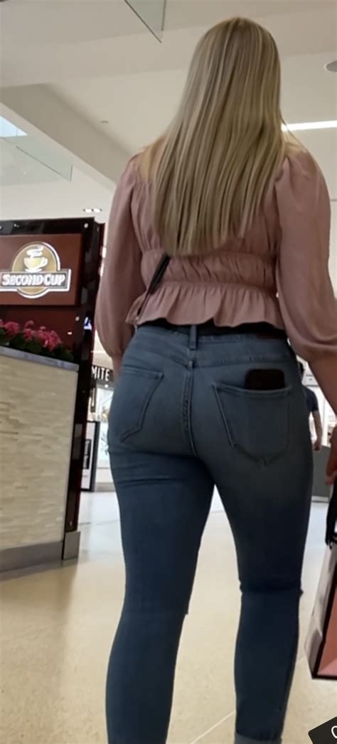 Thick Blonde BubBle ButT Teen Tight Jeans Forum