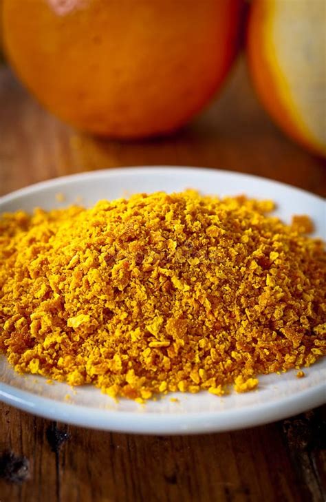 Grated Orange Rind Stock Image Image Of Grated Fruit 19580129