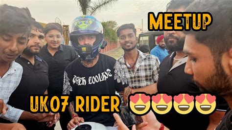 Uk Rider Meet Up Babu Bhaiya Se Aaj Live Mila Youtube