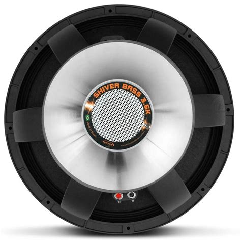 Woofer Triton Tr Shiver Bass K Polegadas W Rms Ohms Bobina