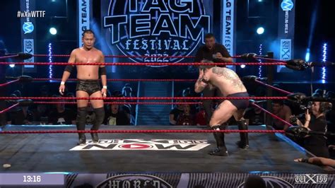 Brutal Headbutt By Fuminori Abe At Wxw World Tag Team Festival