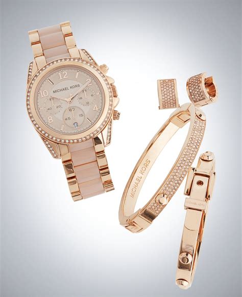 Michael Kors Pavé Crystal Accent T Set All Fashion Jewelry Jewelry And Watches Macy S