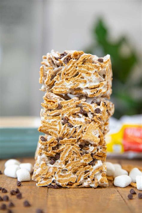 S'mores Cereal Bars Recipe (just 15 mins. & 4 ingr.) - Dinner, then Dessert