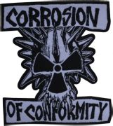 CORROSION OF CONFORMITY Skull Logo 8 1 Cm X 9 1 Cm Patch 166866