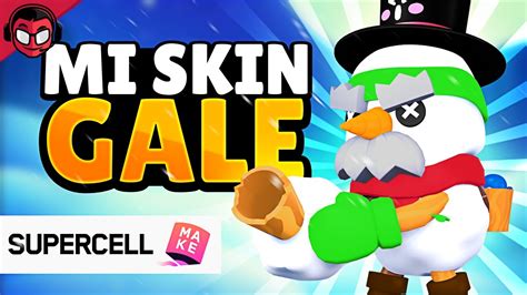 PRESENTAMOS MI SKIN DE BRAWL STARS Supercell Make YouTube