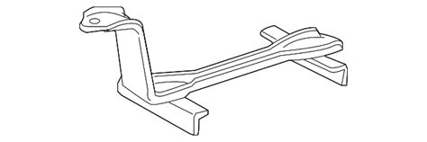 Toyota Highlander Battery Hold Down E Toyota