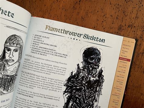 Save vs. Total Party Kill - Demon Bone Sarcophagus: Flamethrower Skeleton
