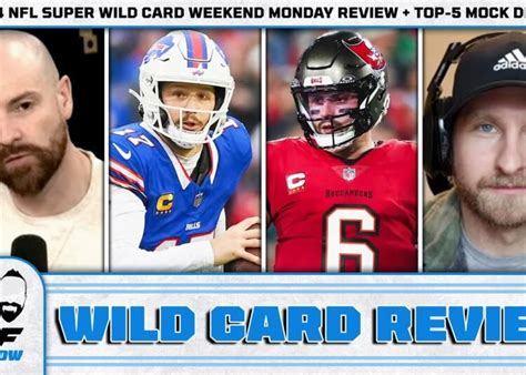 2024 Super Wild Card Weekend Monday Review Top 5 2024 NFL Mock Draft