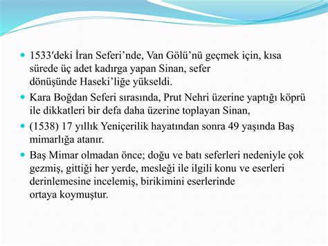 Mimar Sinan Sunum PPT