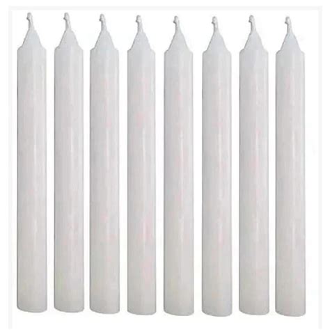 10 Kg De Vela Palito Branca 18 Cm 320 Unidades Velas Namaste