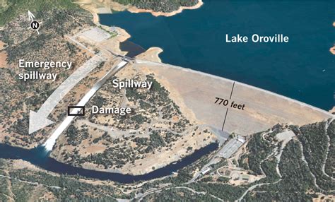 Lake Oroville Timeline 100 Million In Damage Evacuees Returning But More Rain On The Way