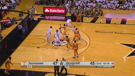 Tennessee Vs Vanderbilt Basketball Highlights 1 14 17 YouTube