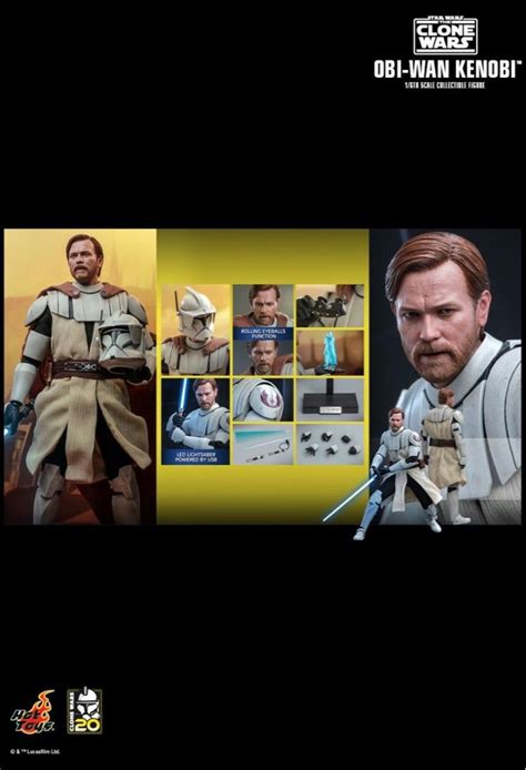 全新現貨 Obi Wan Kenobi The Clone Wars TMS095 Hottoys Hot Toys 興趣及遊戲 玩具 遊戲類 Carousell