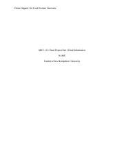 Final Project I Docx Prime Organic Pet Food Product Overview Mkt