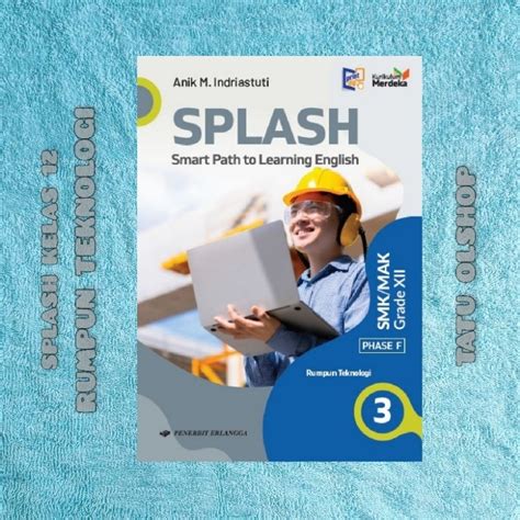 Jual Buku Kurikulum Merdeka Splash English Rumpun Teknologi SMK Kelas