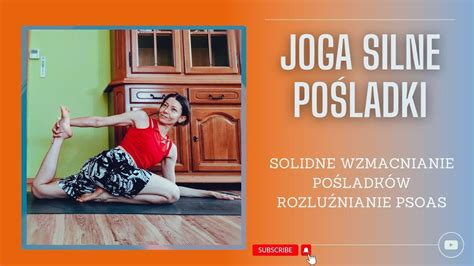 Yoga Flow mocne pośladki elastyczny PSOAS Surya Namaskar A i B