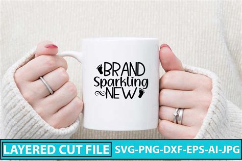 Brand Sparkling New Svg Cut File Graphic By Designmedia Creative Fabrica