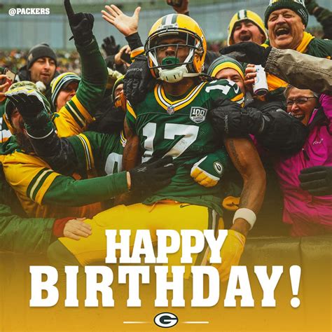 Green Bay Packers Happy Birthday Images Take A Look At Photos Of Him