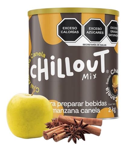 Te Chai Canela Manzana Chill Out Mix En Polvo Bote Kg Meses Sin