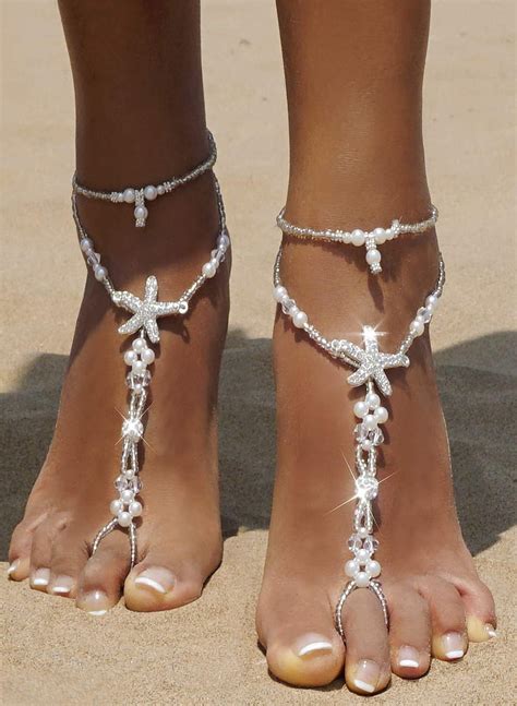 Crystal Barefoot Sandals Beach Chain Anklet Wedding Foot Anklet Women