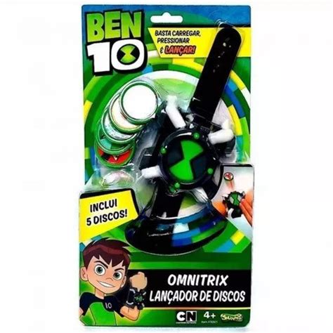 Brinquedo Rel Gio Ben Omnitrix Lan Ador Discos Shopee Brasil