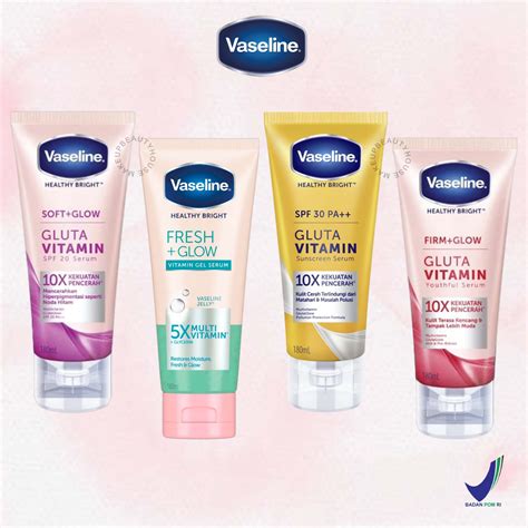 Vaseline Healthy Bright Vitamin Body Serum Vitamin Gel Serum Sun