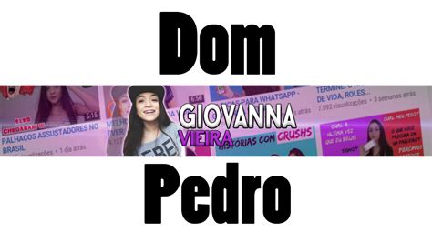 Transmissão ao vivo de Giovanna Vieira YouTube