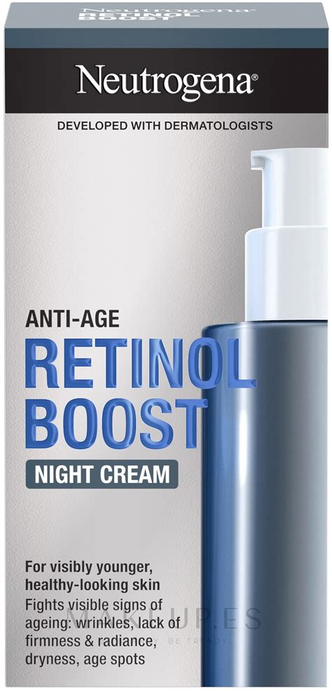 Crema De Noche Neutrogena Anti Age Retinol Boost Night Cream Makeup Es