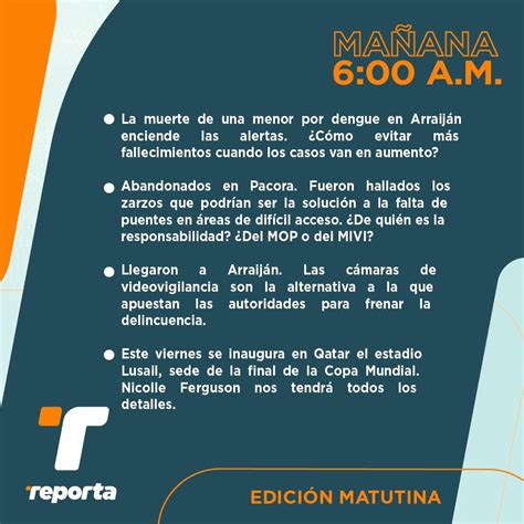 Telemetro Reporta On Twitter Nicolle Ferguson Tendr Desde Qatar