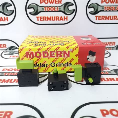 Jual Saklar Gerinda SIM 100 Modern Switch Gurinda On Off Spare Part