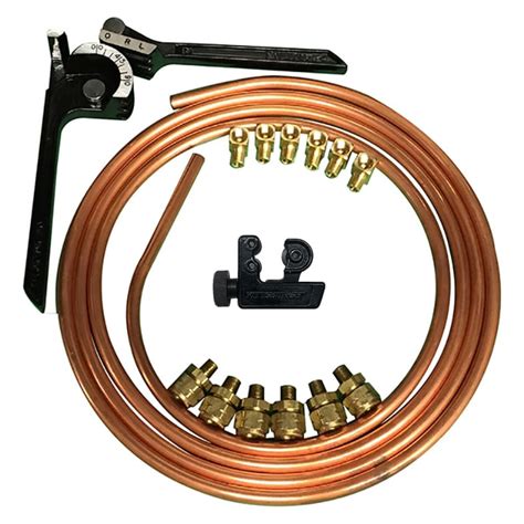 Copper Hard Oil Line Kit For Harley Davidson Motorcycles Choppers And