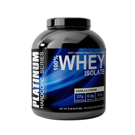 Platinum Whey Isolate 100 5 Libras Odín Uruguay