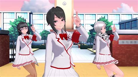 【mmd】 Yandere Simulator Student Council Glass Bead Youtube