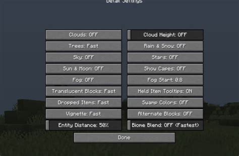 Best Minecraft Optifine Settings To Boost FPS - Full Guide