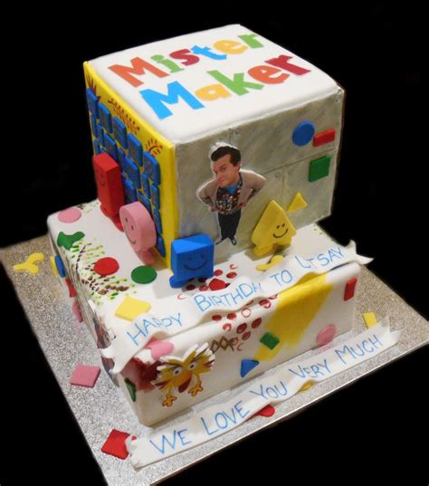 Mister Makerthemed Birthday Cake By Nada S Cakes Canberra How To Stack Cakes Cake Birthday