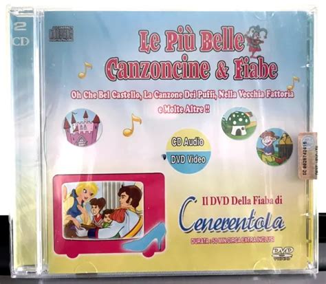 LES PLUS BELLES Chansons Et Contes De Fées Cendrillon Cd Dvd New