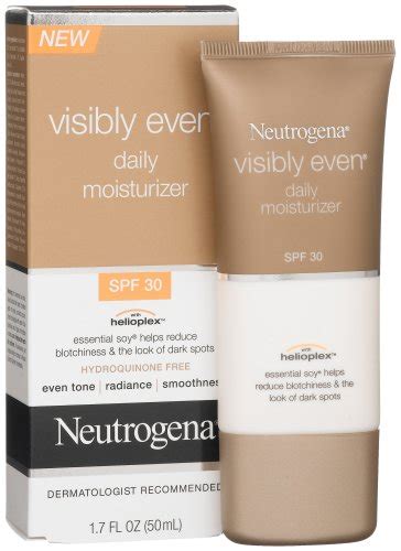 Крем для лица Neutrogena® Visibly Even Daily Moisturizer Spf 30 отзывы