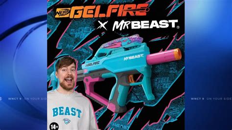 MrBeast partners with Hasbro to launch water gun | FOX8 WGHP