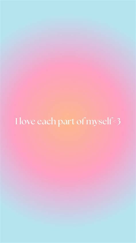 Self Love and Positive Affirmations Wallpaper