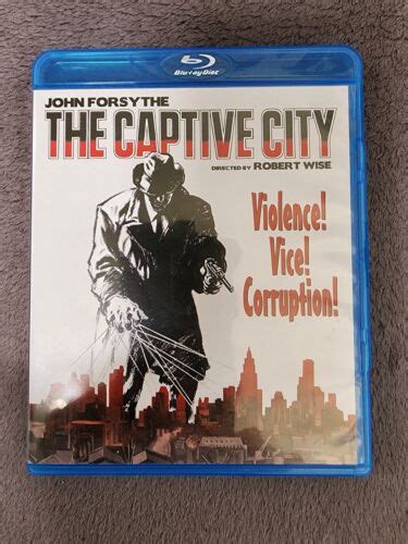 The Captive City Blu Ray 1952 Kino Lorber John Forsythe RARE Region A